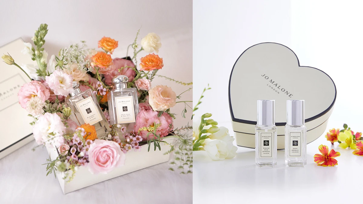情人最想獲得的七夕禮物Jo Malone London限量花盒、愛心禮盒與限量包裝，快設定鬧鐘搶起來～搭配最個性化的糅合香氛送給心中獨一無二的他/她！