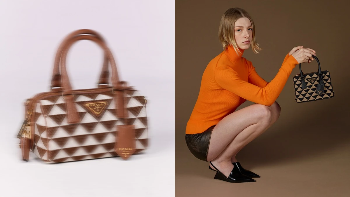 【包你入坑5原因】Prada Symbole包晉升年度主打款,招牌三角形變幾何圖案