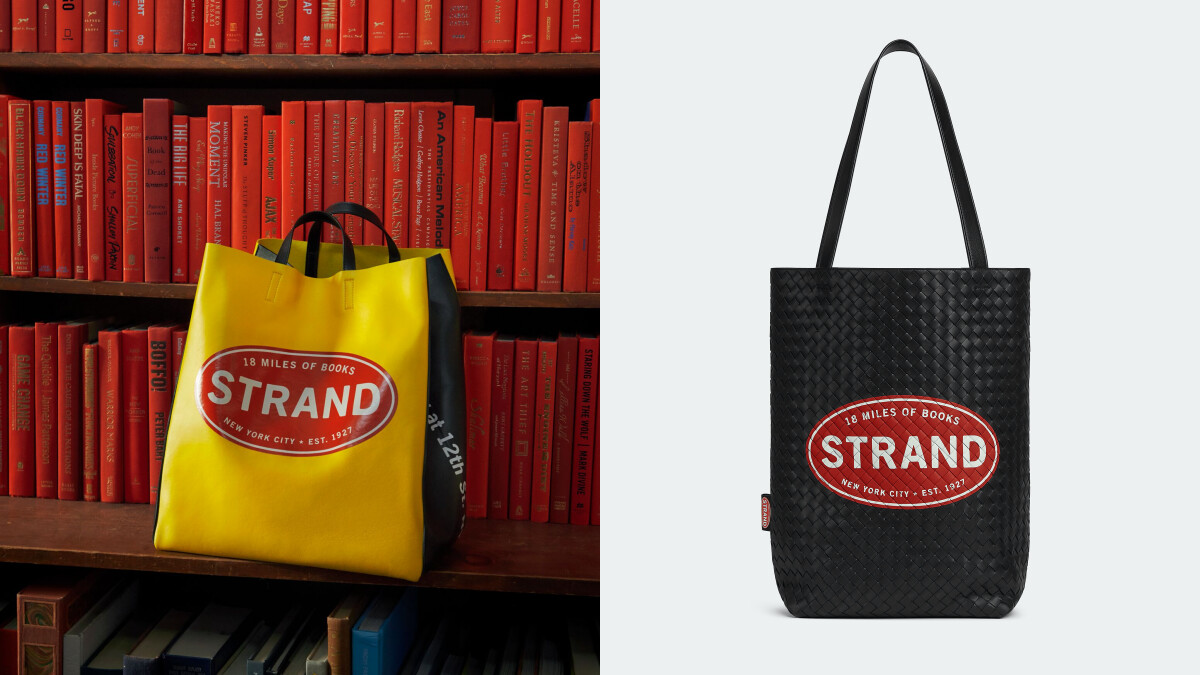 Bottega Veneta總監都讀什麼書?聯手紐約必朝聖The Strand書店打造限量聯名托特包
