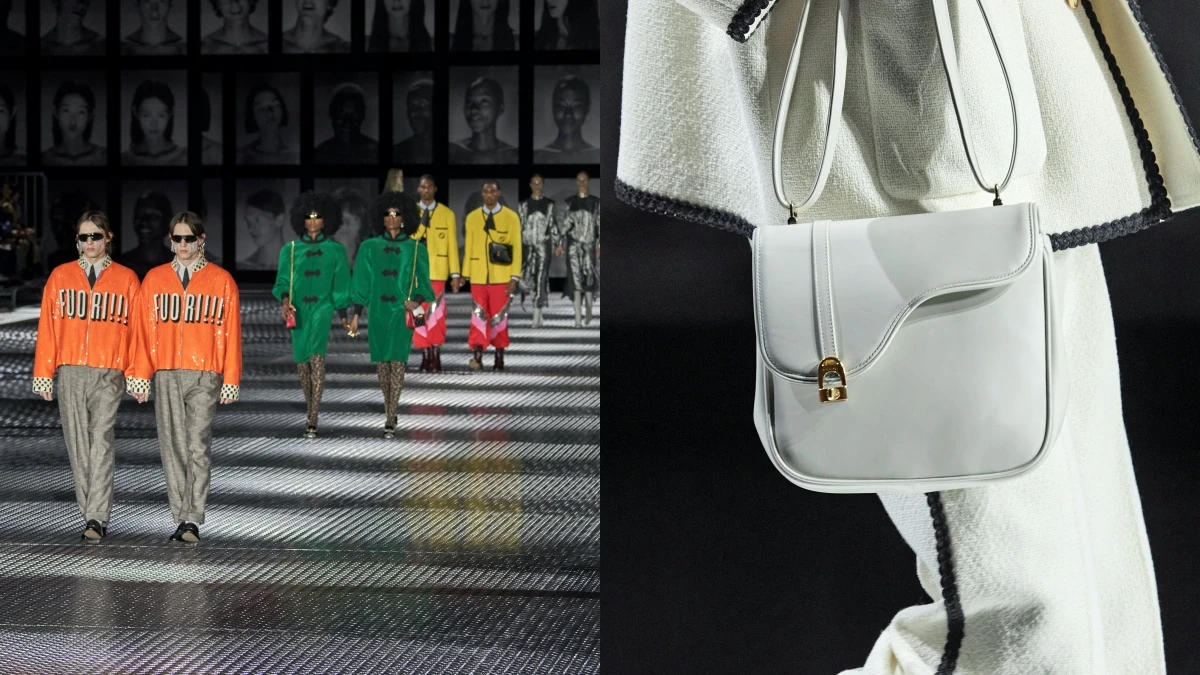 2023春夏米蘭時裝週|Gucci Twinsburg大秀68對雙胞胎登場!爆款GG方包、復刻馬鞍包缺貨預告
