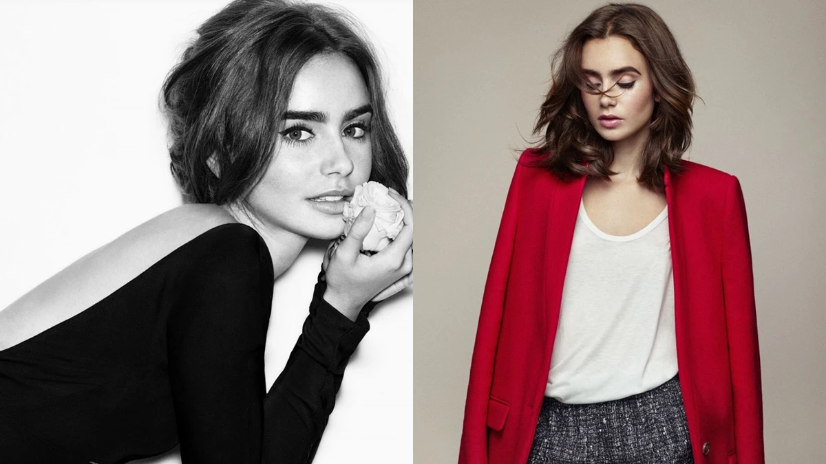 莉莉柯林斯Lily Collins 找到自己最合適的樣子，就是美麗