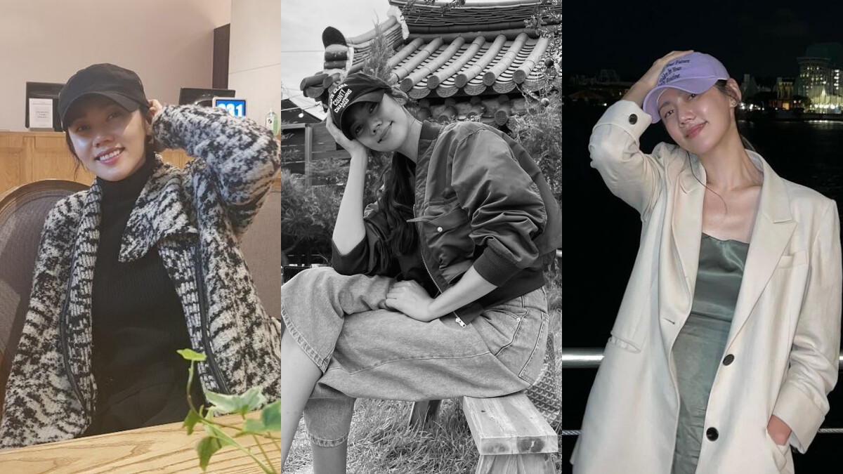 《小女子》秋瓷炫私服穿搭超愛棒球帽!針織毛衣、仙氣紗裙…4種老帽穿搭參考