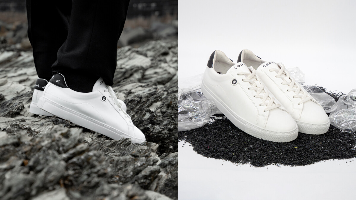 Agnès b.攜手法國小白鞋Corail打造經典黑白款，不但時髦還能愛護海洋
