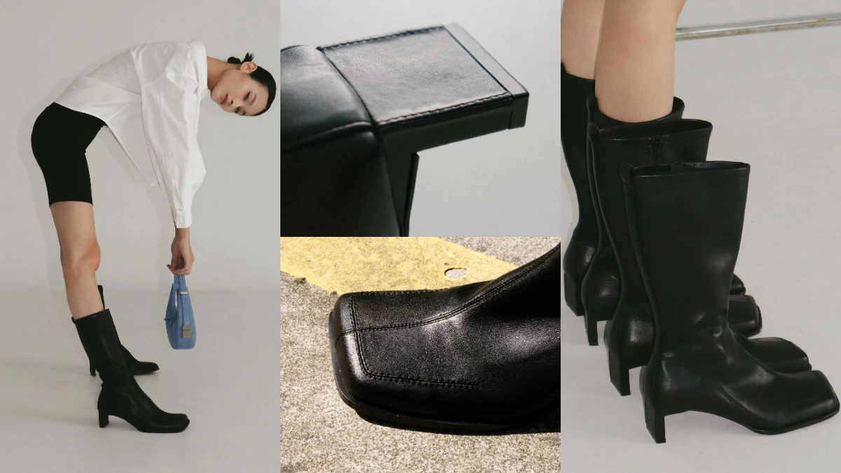女裝時尚電商「STUDIO DOE」推出嶄新靴款「Beyond Basic – H Boots」,完美比例,時髦方頭...打造冬日簡約風格