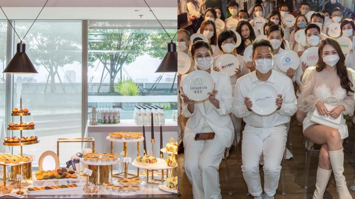 白色浪潮來襲!2022台北白色野餐活動攜手光雕影像團隊,11/12高規格優雅登場