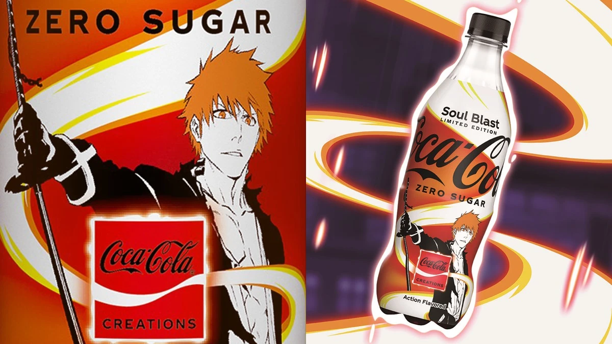 可口可樂X死神BLEACH 千年血戰篇推限量新口味!全新魂境無糖、0熱量