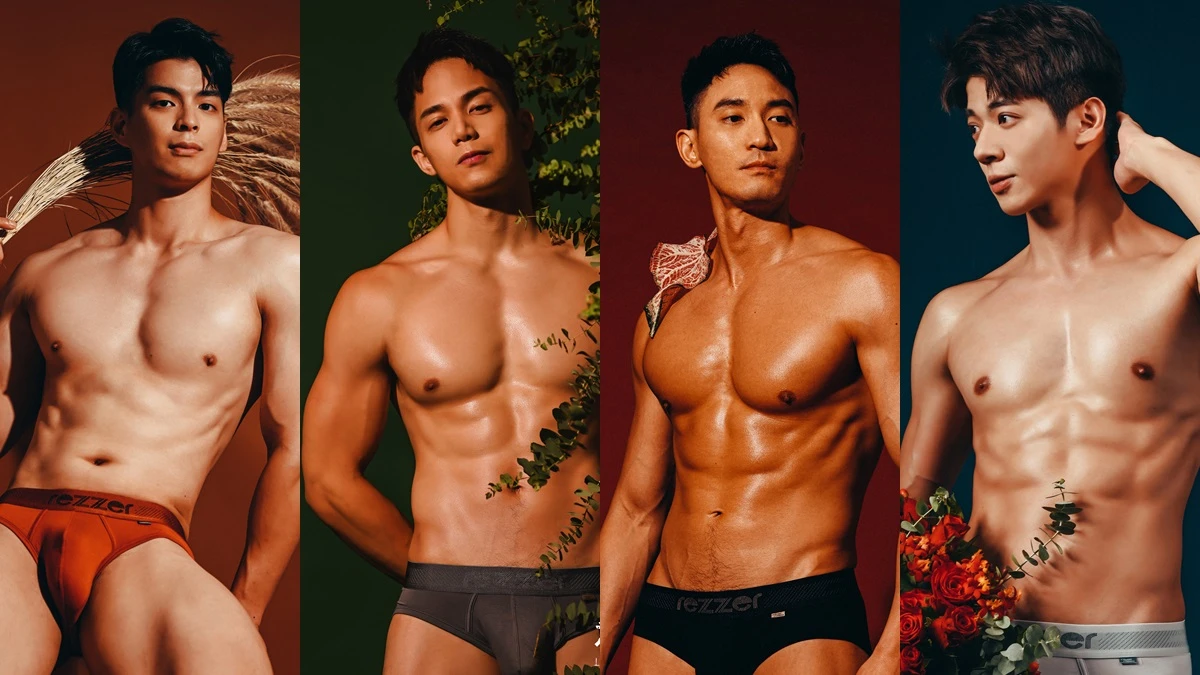 2023猛男愛滋公益月曆來了!12位台灣鮮肉裸身上陣,還有超萌愛滋貓入鏡
