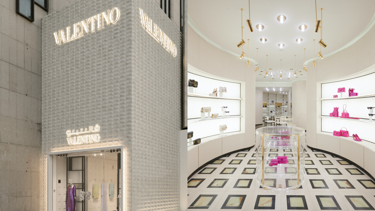 Valentino換上白金配色新店裝！低調義式奢華，極簡風格根本夢幻衣櫥