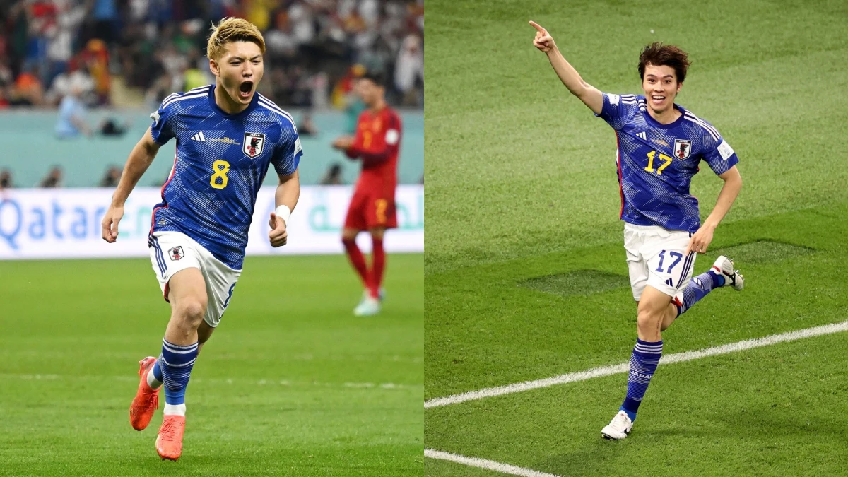 【2022世足】日本隊24歲堂安律又建功!田中碧再破網,2比1擊敗西班牙晉級16強
