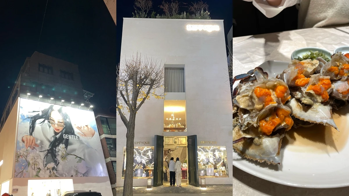 編輯逛街地圖｜首爾新沙洞必訪推薦，超鮮美醬蟹、潮牌旗艦店、GM& tamburins通通都在這