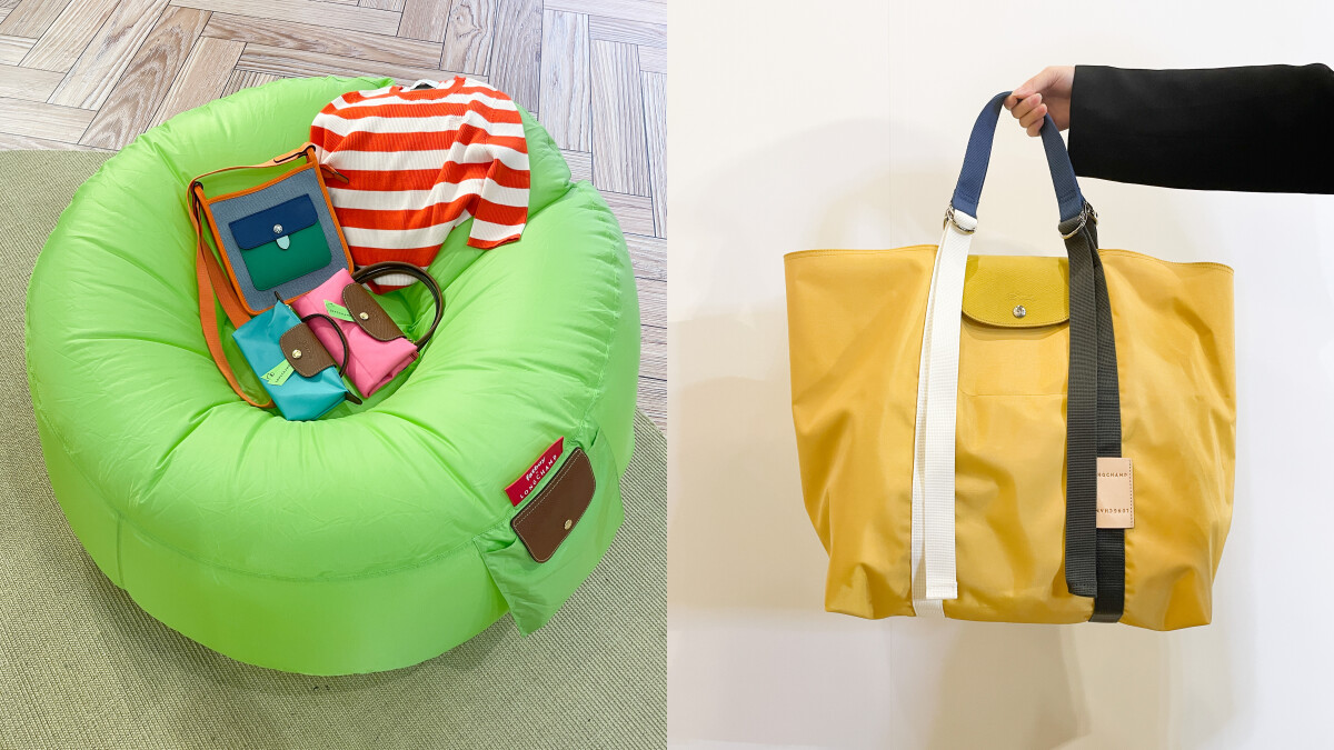Longchamp 2023春夏新品速報:奔馬logo多了花卉刺繡、聯名懶骨頭最欠買