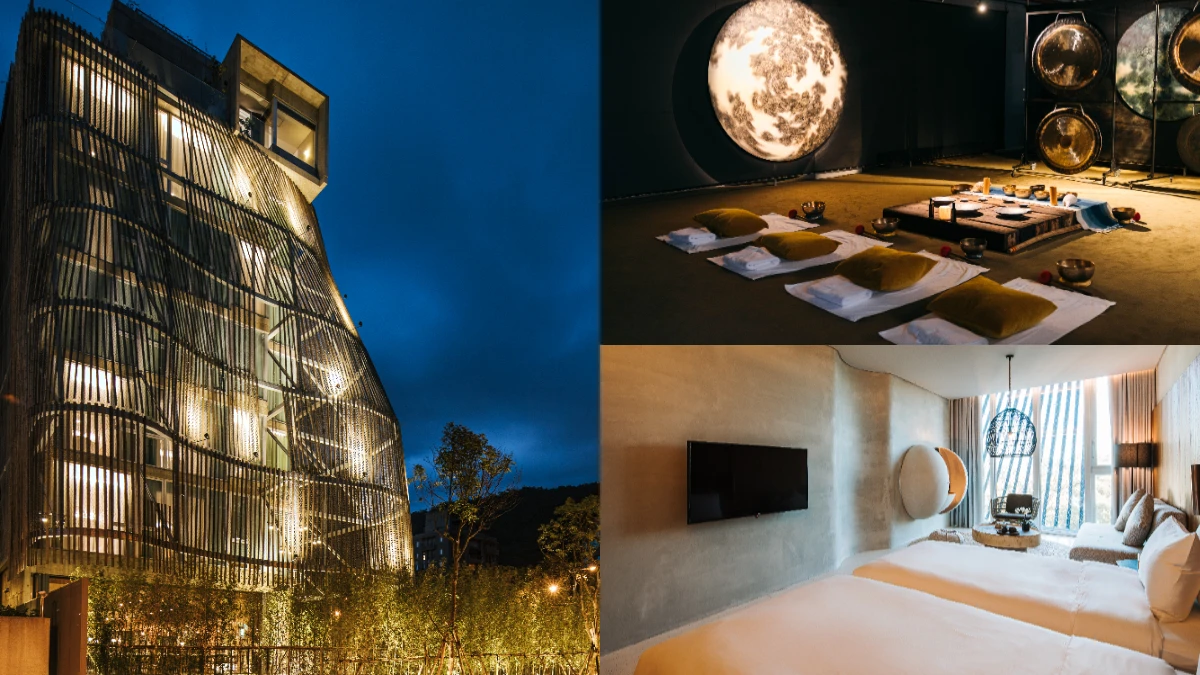 了了礁溪限量推出「音缽療癒」住房專案,與展覽《巫》聯乘尋找生活儀式感