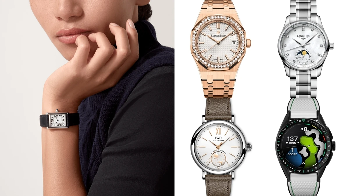 盤點世界名錶品牌的暢銷7款!卡地亞、愛彼錶、IWC、泰格豪雅…附售價