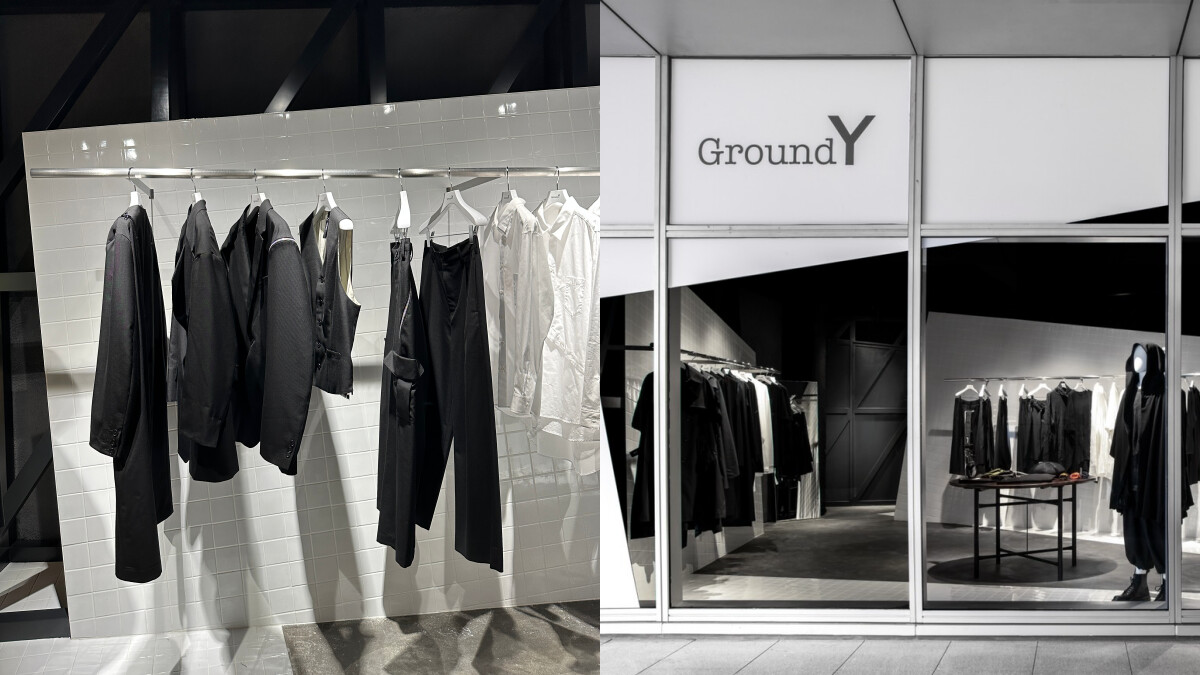 山本耀司輕奢支線Ground Y進駐微風信義！主打中性版型，店內裝潢還有這巧思 