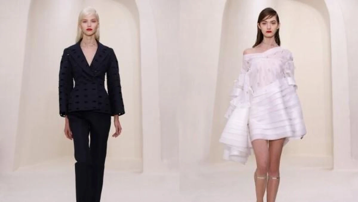 Dior 2014春夏高級訂製服,優雅傳遞高級訂製服的親密對話
