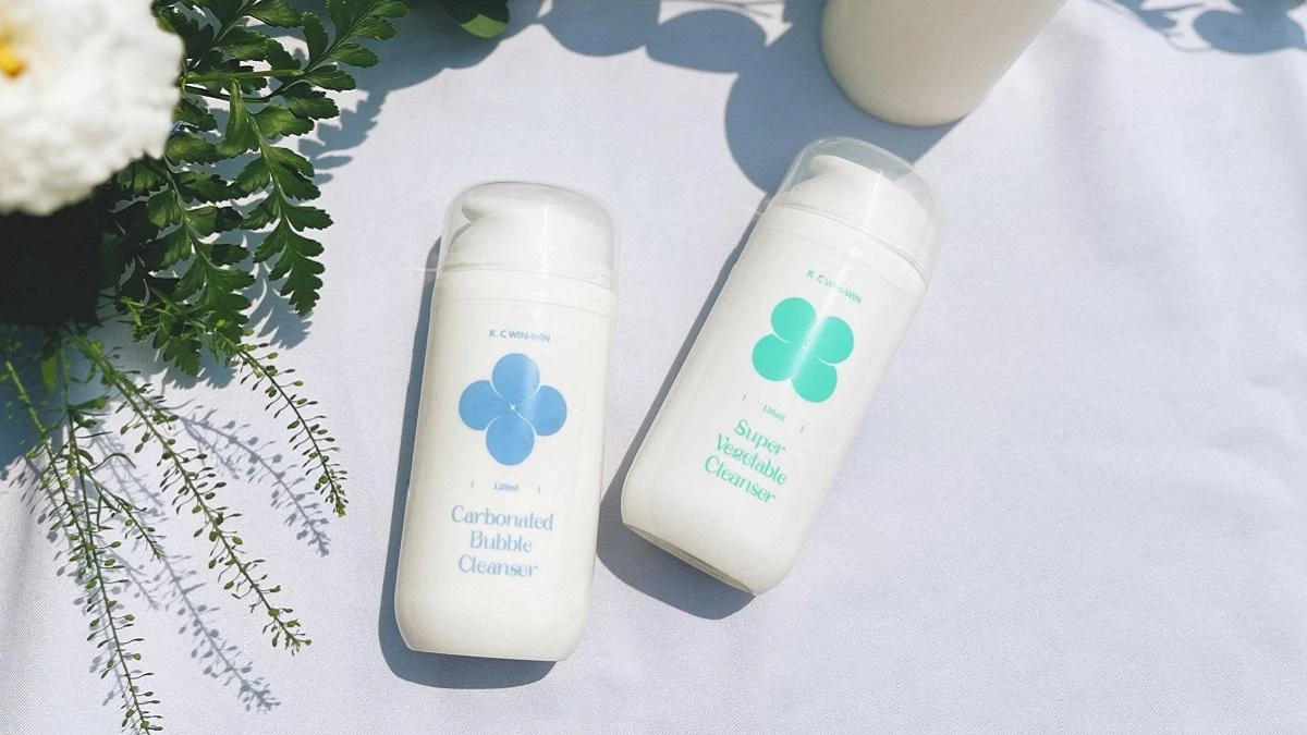 打造肌膚前所未見的新生通透感!K.C WIN-WIN推出「碳酸泡泡潔膚乳」「超蔬洗卸凝膠」