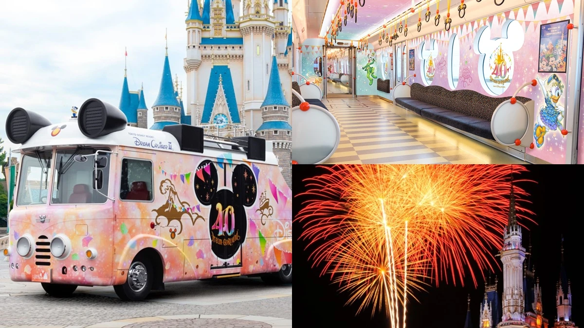 東京迪士尼40周年限定活動整理!夢幻煙火、彩繪列車、必買周邊一次看,可愛到必須訂機票飛