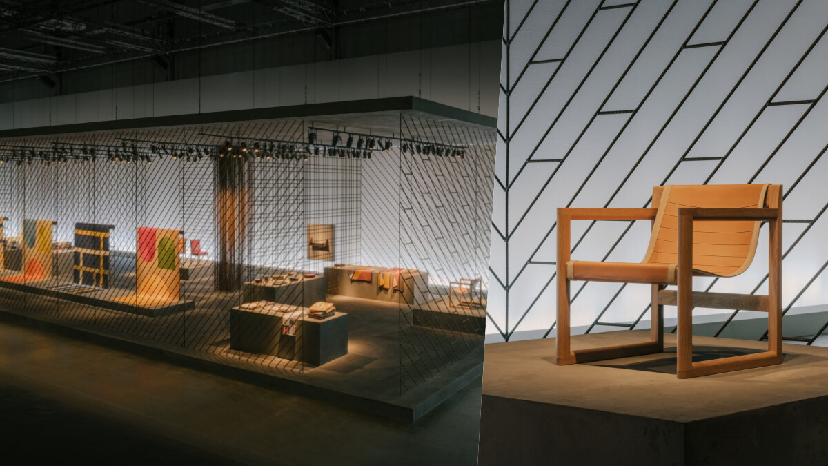 2023米蘭設計週｜Hermès 家居系列透過網格空間感受雋永經典的極簡之美