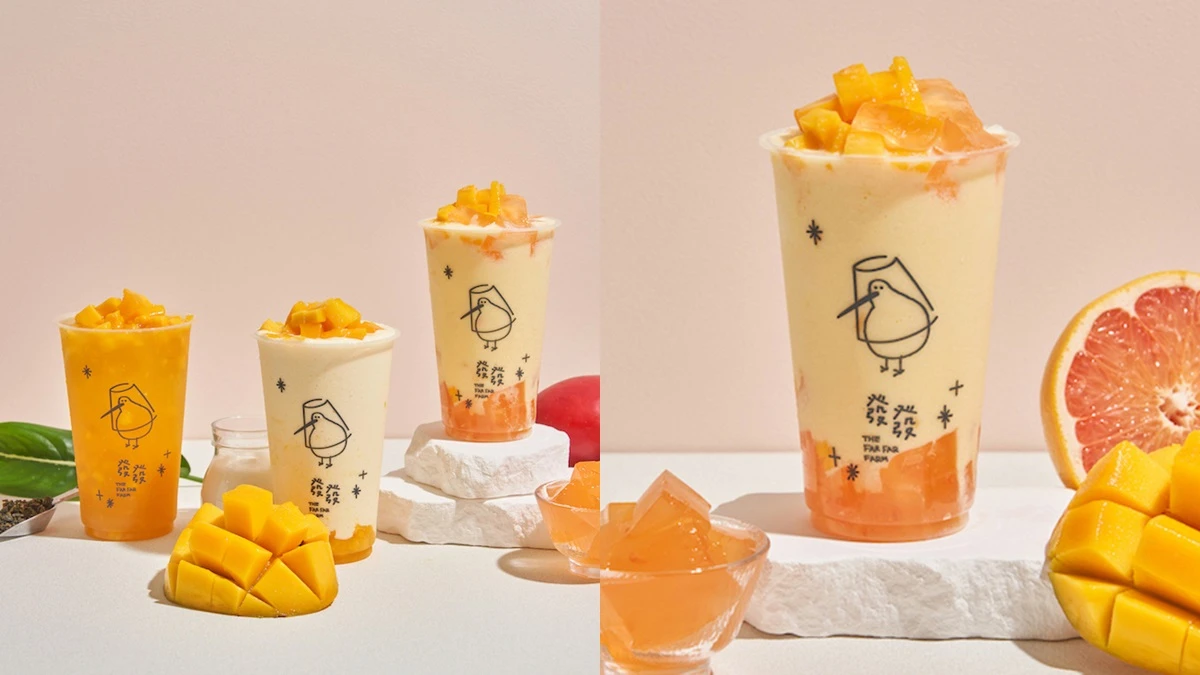 《發發》芒果季來了!楊枝甘露優格必喝,新鮮愛文芒果、厚椰奶一口口超上癮