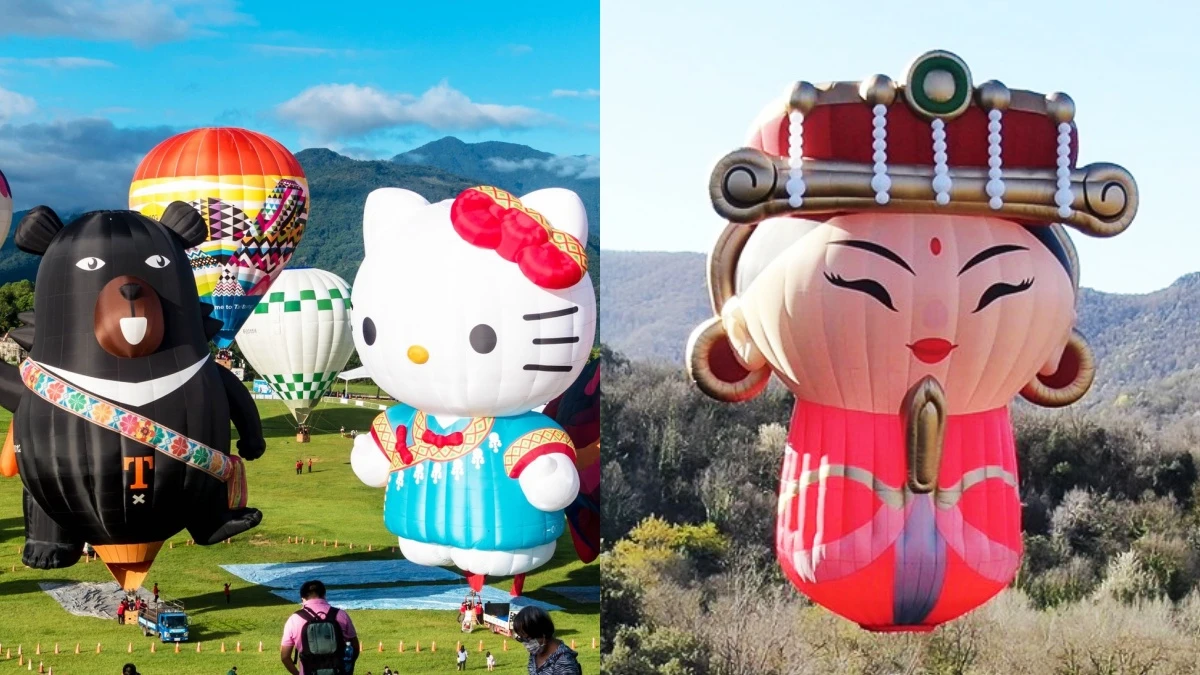 2023台東熱氣球嘉年華日期公開!全新Q版媽祖、無人機回歸,繫留體驗價位、開賣時間資訊