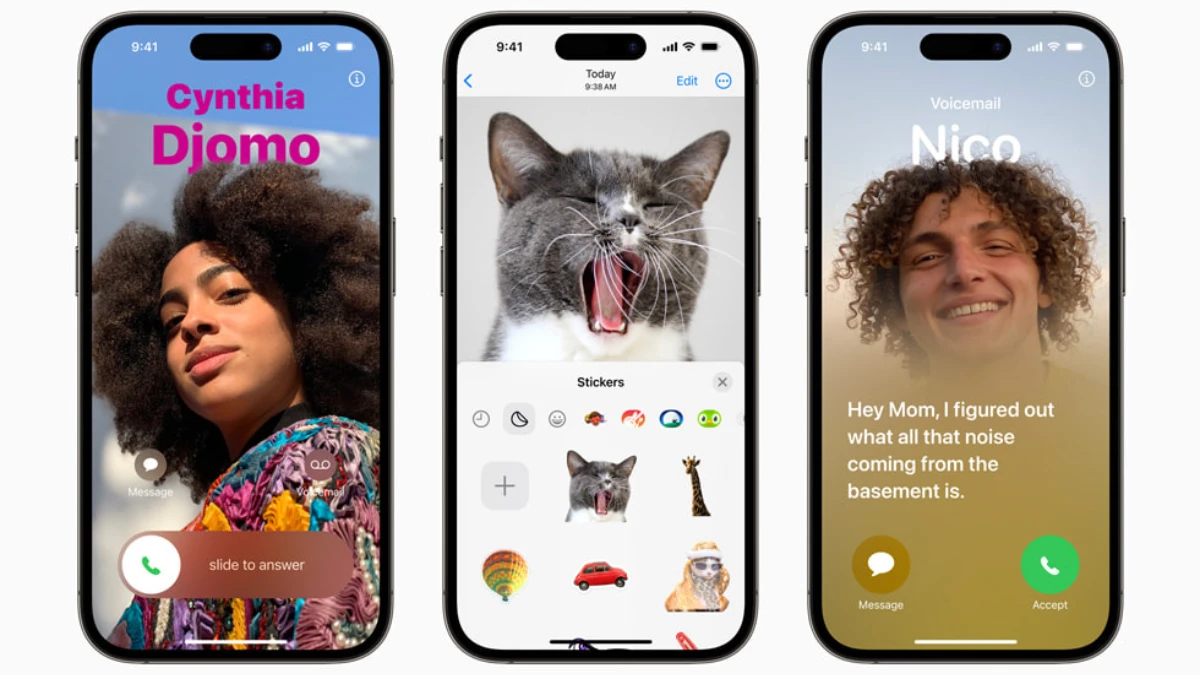 iOS 17更新功能登場!不用再喊「Hey Siri」,原況照片也能變貼圖