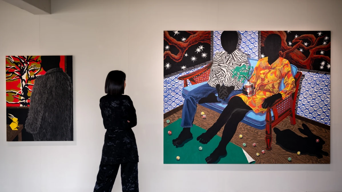 小瀨真由子首次在台的伊日後樂園展覽,日本畫描繪日常片段獨特又神秘的生命偶然時空