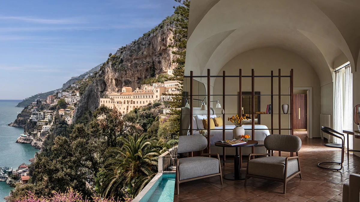義大利「安納塔拉阿瑪菲」酒店開幕，百年修道院改造空間盡享蔚藍地中海絕美景色