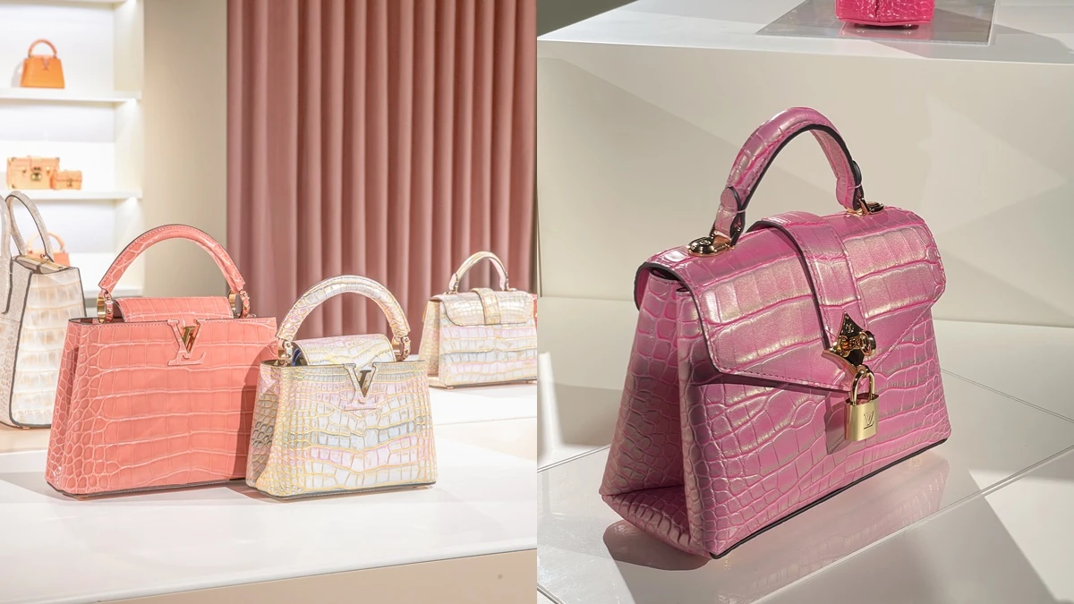 Louis Vuitton 2023珍稀皮革展限時4天展出逾400件作品!10款全新鱷魚皮顏色解析,實體絕美驚艷