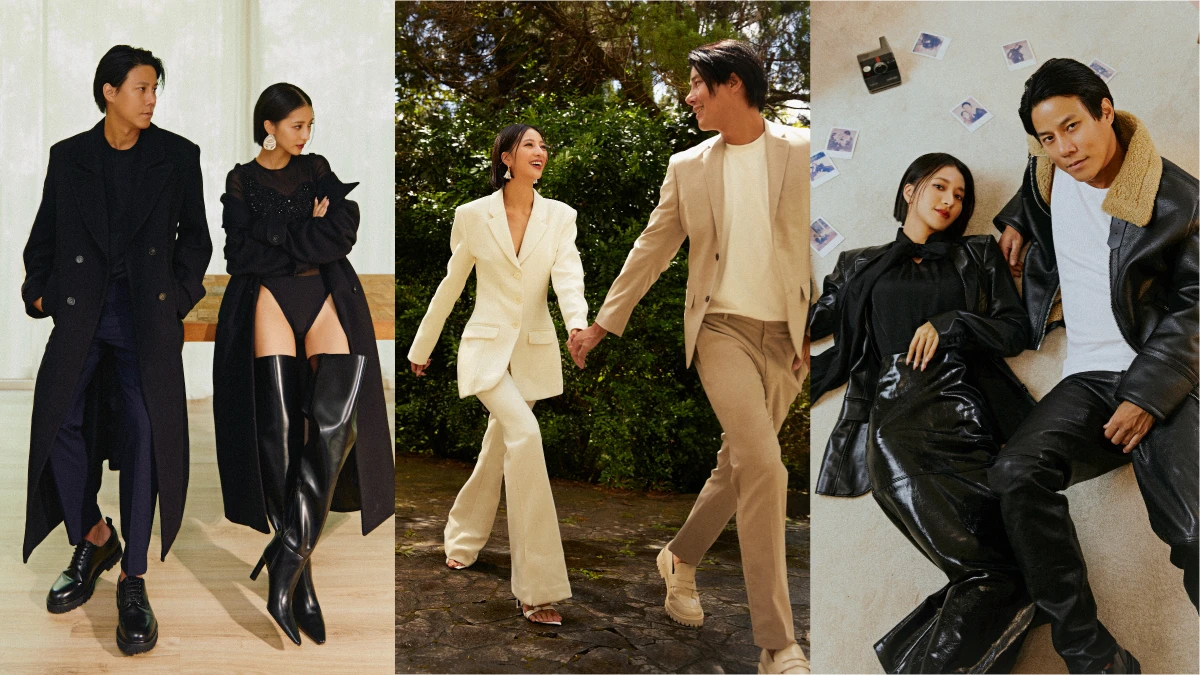 要被H&M 2023秋季系列給美瘋了！妍安&阿法以混搭復古摩登單品打造秋冬多變LOOK，完美詮釋時髦風尚碰撞浪漫主義的秋日態度！