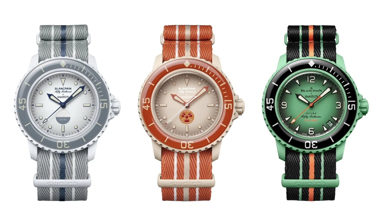 BlancpainXSwatch聯名錶登場！售價、哪裡買？五大款式與機芯規格一覽