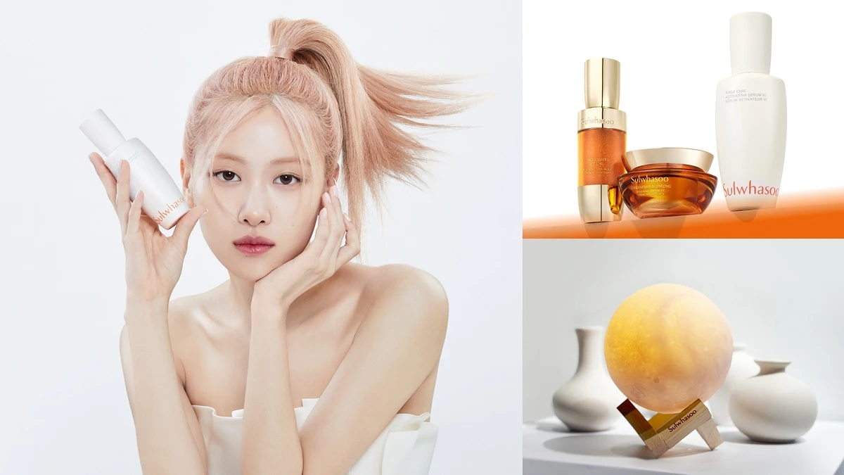 複製BLACKPINK Rosé「白月光美肌祕密」，保養前多一瓶潤燥養膚精華，搭配雪花秀新品極致臻秀白月霜趁週年慶打包最划算！