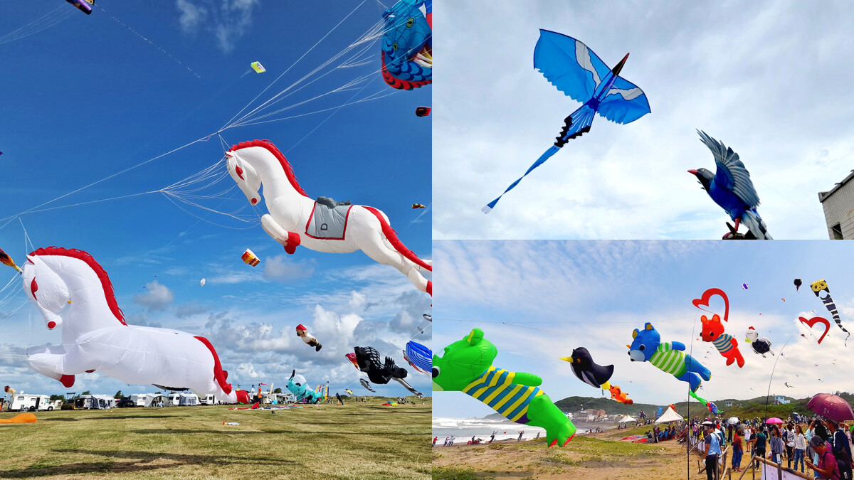 北海岸風箏節睽違3年回歸！藍鵲、肉粽造型風箏限定一天升空，完整活動時間表快看