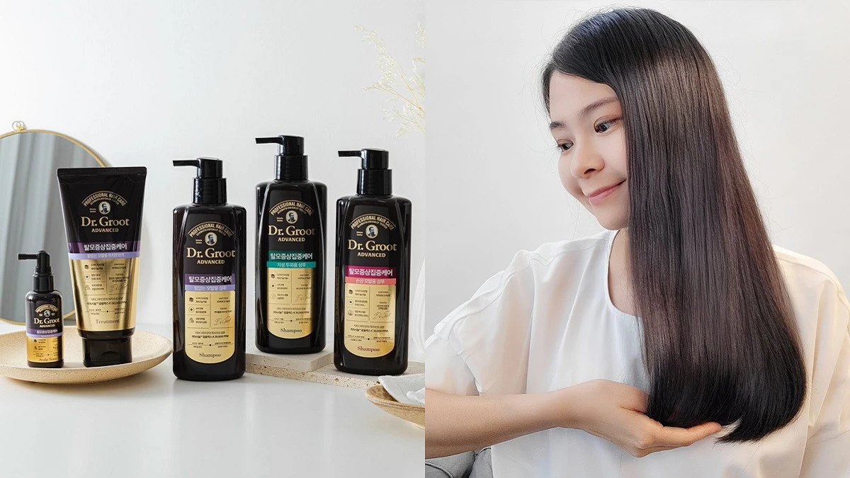 韓國No.1健髮品牌 Dr. Groot，新升級「獨家髮根活化成分」，使用六週展現細密髮線！健髮養護三步驟，輕鬆擁有健康蓬盈髮！
