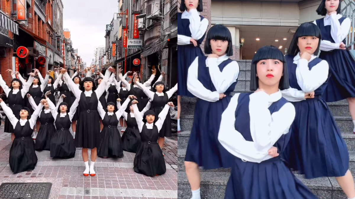 日本超紅舞團Avantgardey到底是何方神聖？來台大跳〈保庇〉，齊瀏海搭配高校制服超魔性