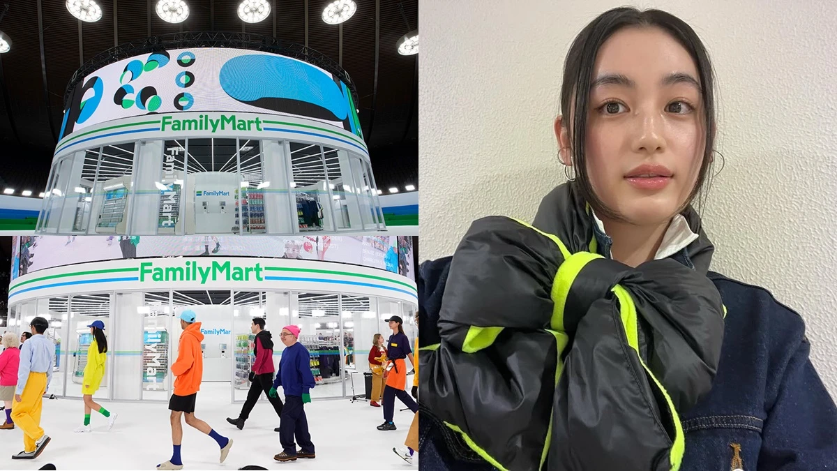 全家便利商店進軍時尚界!首屆時裝大秀引發話題,《初戀》八木莉可子現身登台走秀