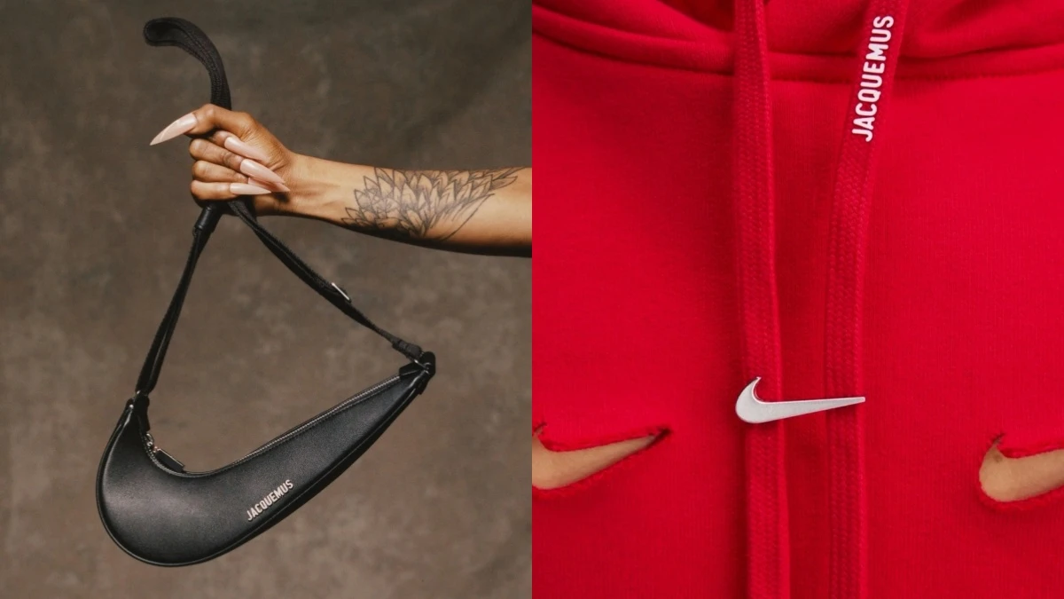 JACQUEMUS、Nike最新聯名「勾勾包」上線,60萬人開搶癱瘓網路