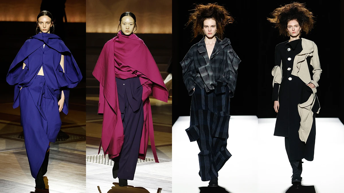 日本時裝先鋒代表的美學創意!ISSEY MIYAKE 2024/25秋冬系列、YOHJI YAMAMOTO 2024秋冬系列的出彩新作!