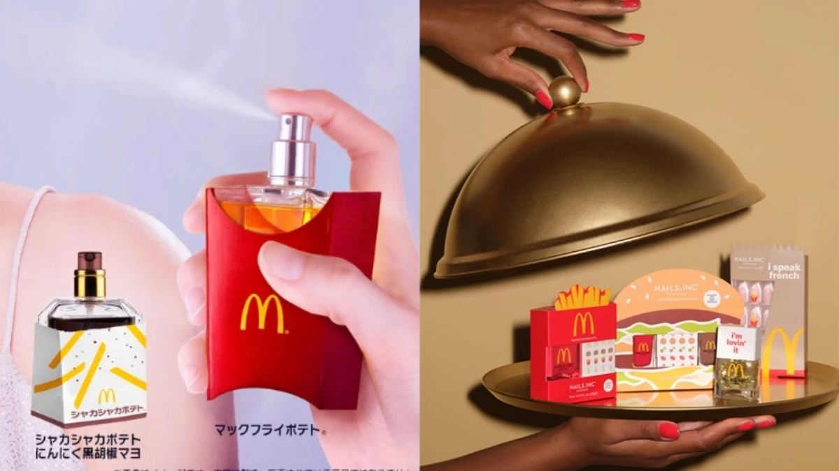 別管麥當勞虛晃一招的薯條香水！因為McDonald's真的推出了大麥克指甲油，以前也推出過漢堡香氛蠟燭