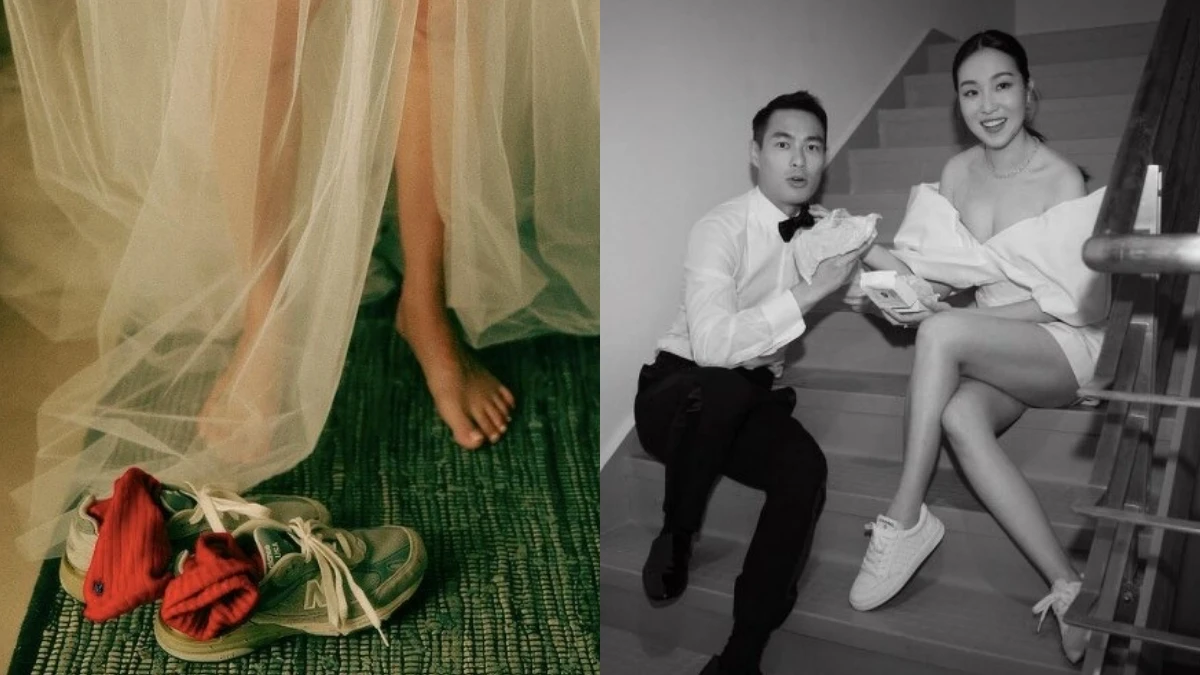 婚紗＋球鞋是新潮流！楊紫瓊結婚、孔曉振、楊祐寧老婆Melinda、舒淇的日常幸福感全是這樣穿