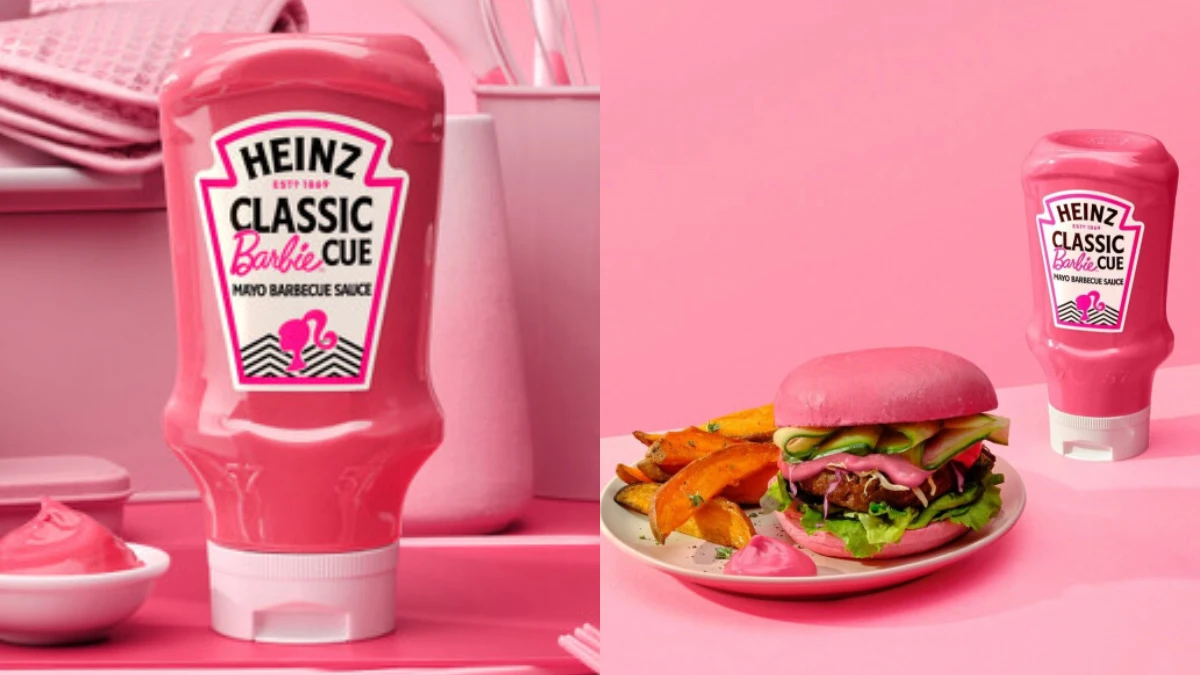 Barbie控必收！Heinz推夢幻粉紅「芭比Q醬」，還有這5大搞怪創意超有哏