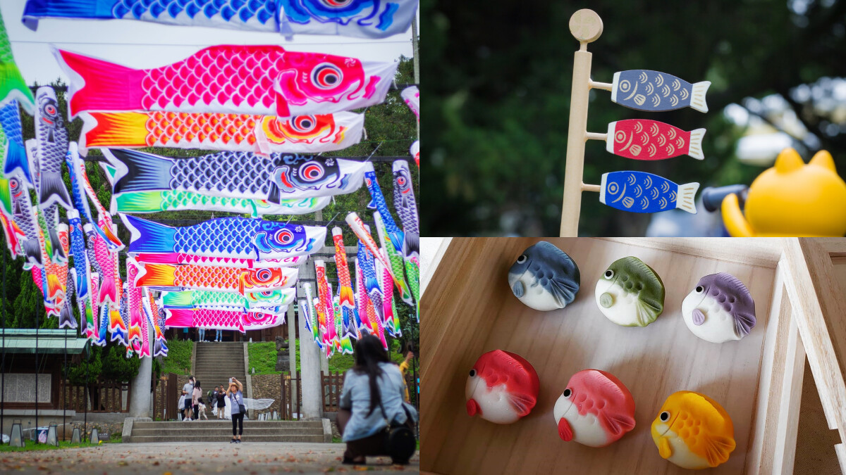 3公尺彩色鯉魚空中飛舞！桃園神社夏季7大活動總整理，還能DIY鯉魚和菓子