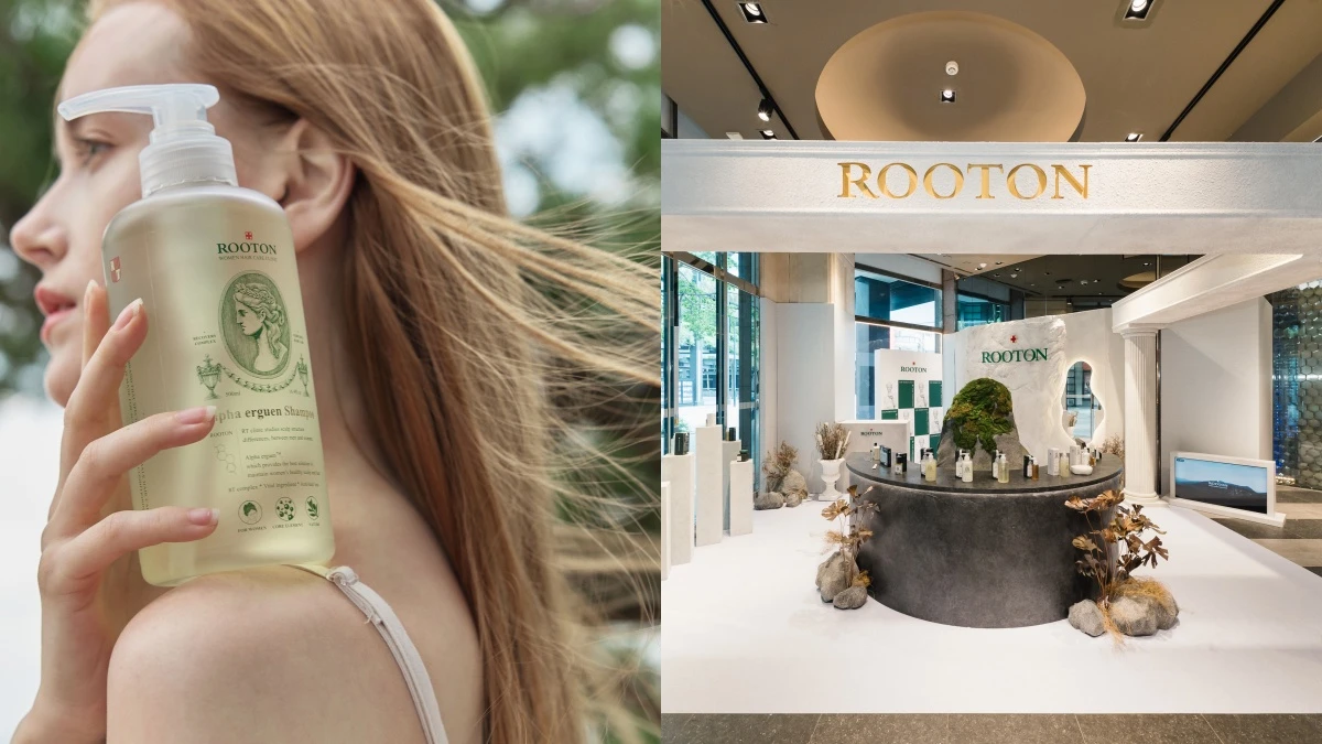 韓國女性頭皮養護品牌ROOTON台灣首間快閃店!熱賣必買TOP5公開,還獲江南頂級月子中心指定