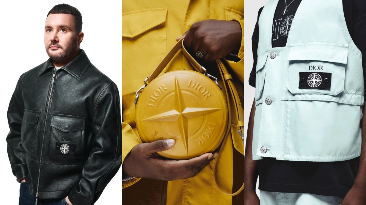 Dior登上「石頭島」!早秋男裝曝光Stone Island聯名,這品牌魅力何在?