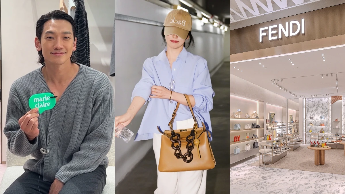 Rain現身FENDI Diamond Towers專門店!全新3包款推薦,鬆弛優雅Peekaboo Soft宋慧喬早拎上