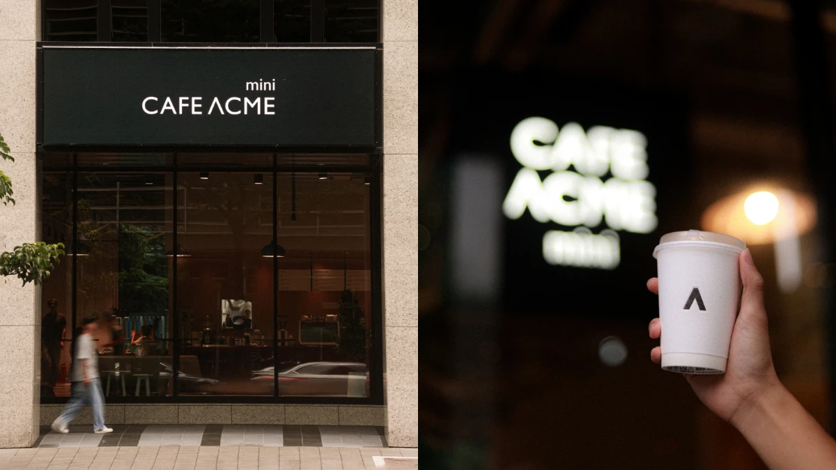 CAFE ACME mini松江南京店試營運！摩登現代袖珍店型，提供忙碌上班族的愜意空間