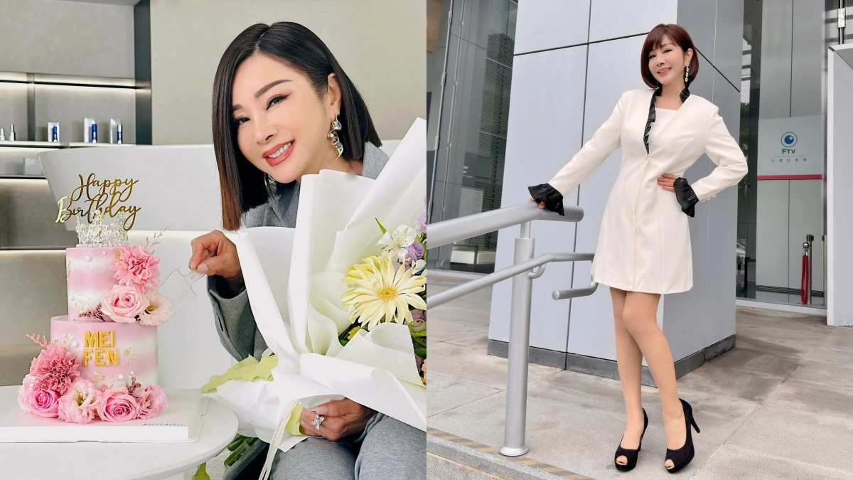 陳美鳳親自公開不老的美麗哲學!「忘得快,就沒有什麼過不去的事」