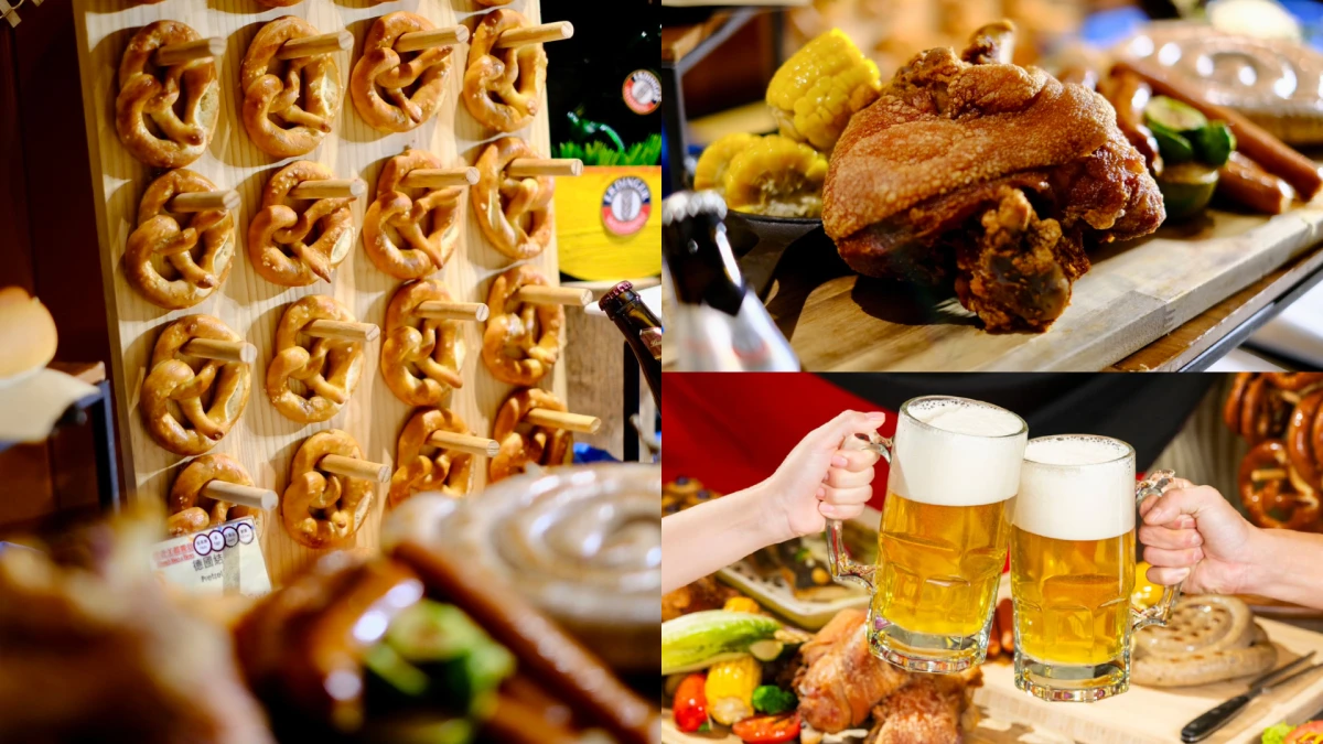 慶祝慕尼黑啤酒節!遠東Café「德式美饌饗宴」限時登場,7道必吃道地美食一次看