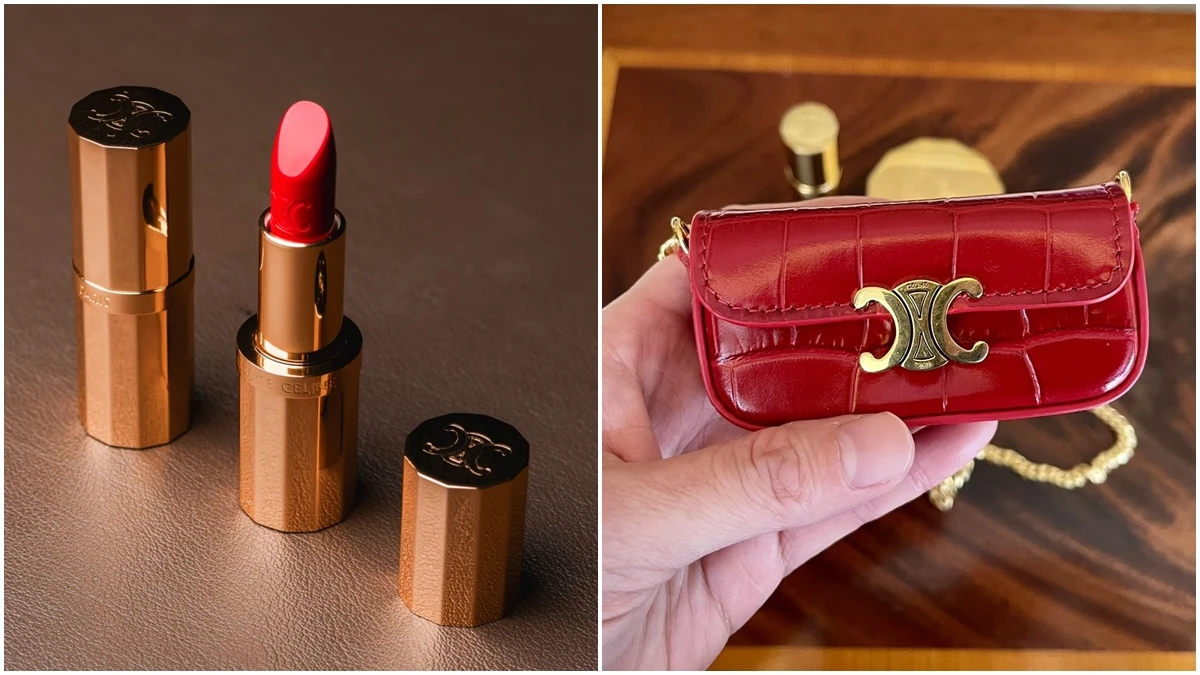 CELINE BEAUTÉ十月首發The ROUGE 口紅,還將上市可愛擊爆唇膏小廢包