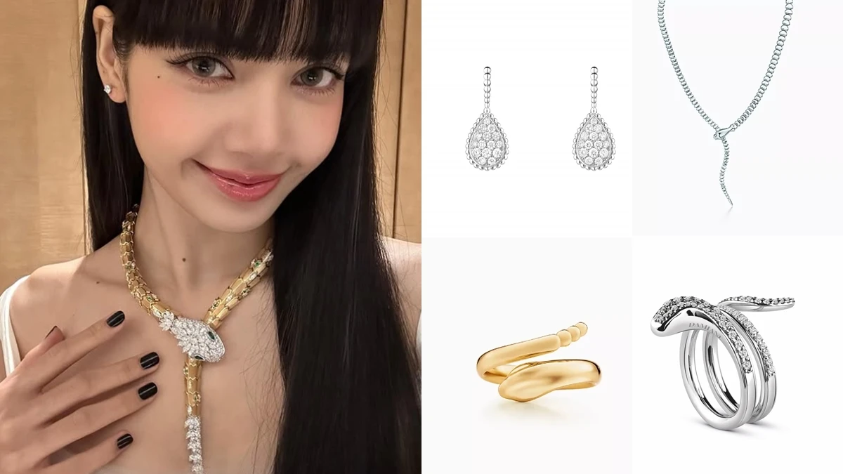 蛇年主題珠寶盤點Top.5！Boucheron、Tiffany、Bvlgari…Lisa也戴上