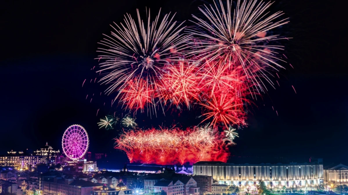 2025義大跨年煙火超狂999秒!4大主題大玩科幻藝術,搭配高空巨幕迎新年